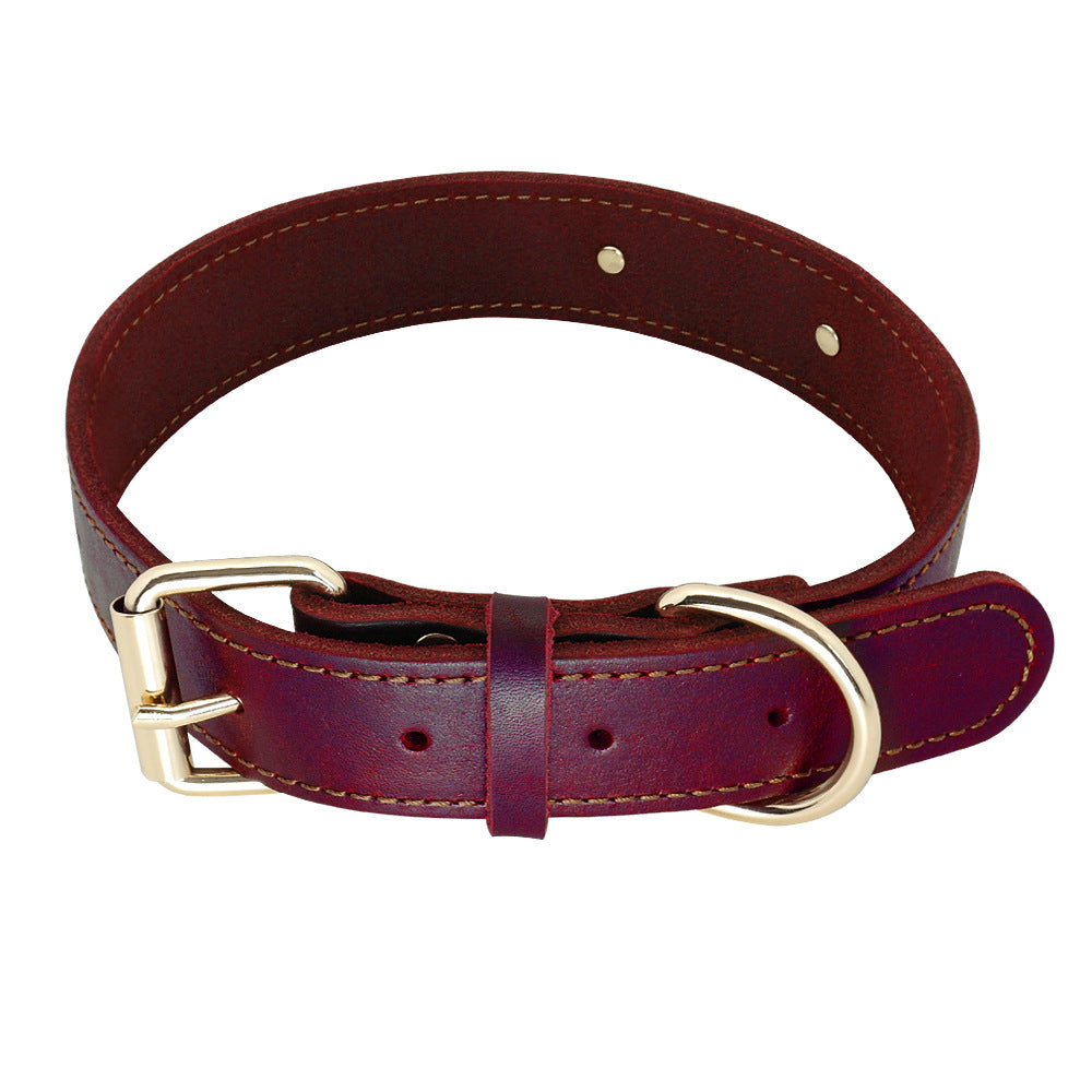 Personalized Dog Collars with Nameplate ID Tags for Medium Large Dogs