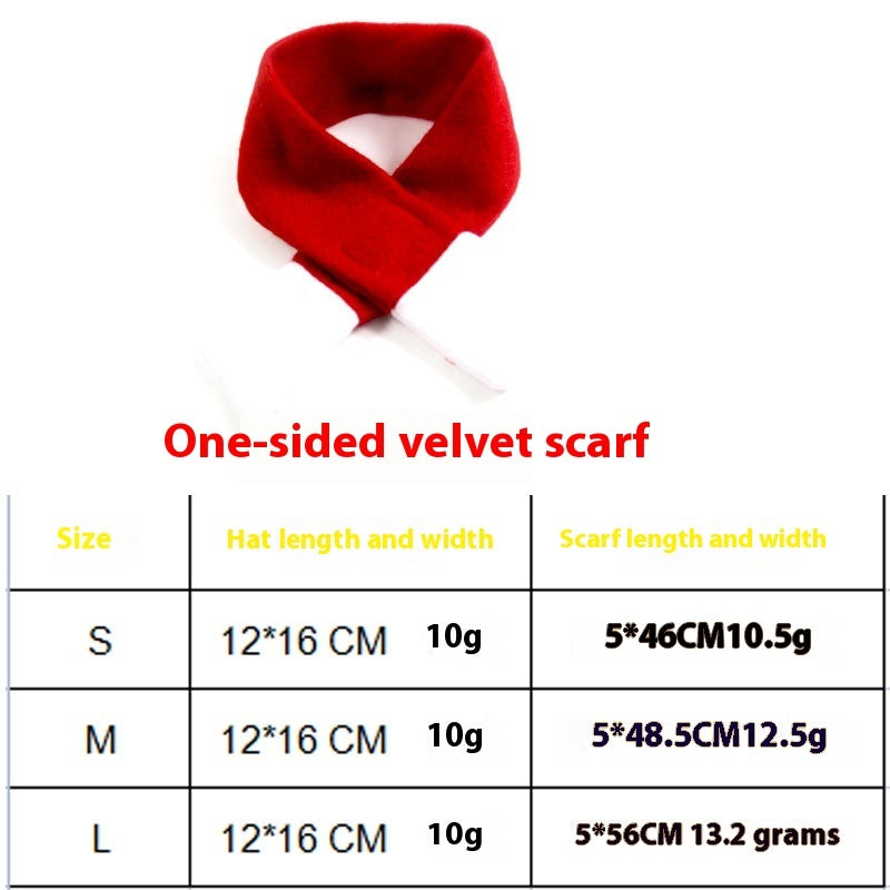 Christmas Pet Scarf Hat Cloak Pet Costume