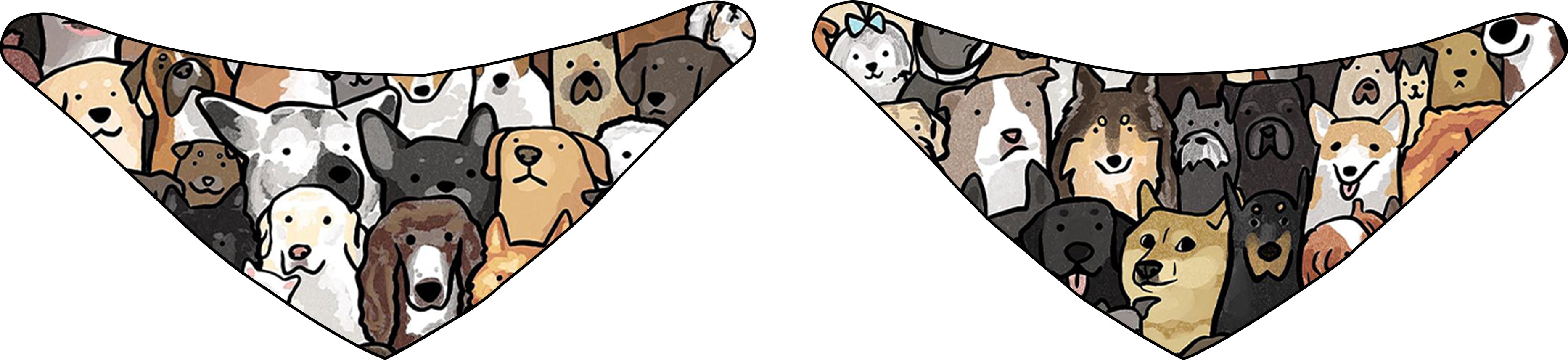 Reversible Pet Bandana