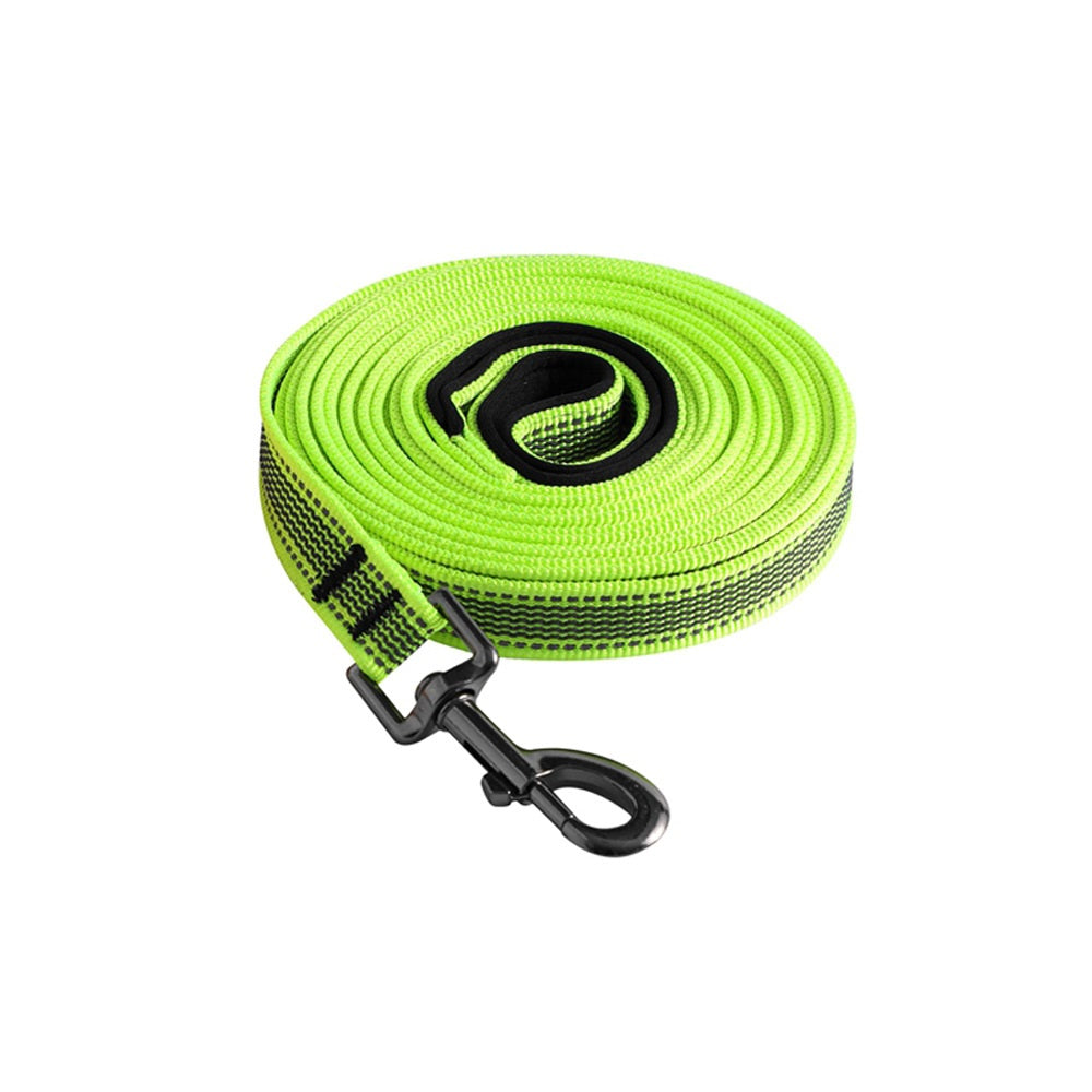 Nylon Night Safety Reflective Non Slip Pet Traction Rope