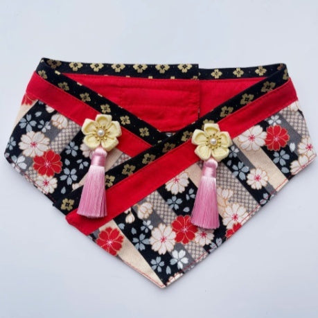 Pet Japanese Style Scarf Scarf Bib Bib