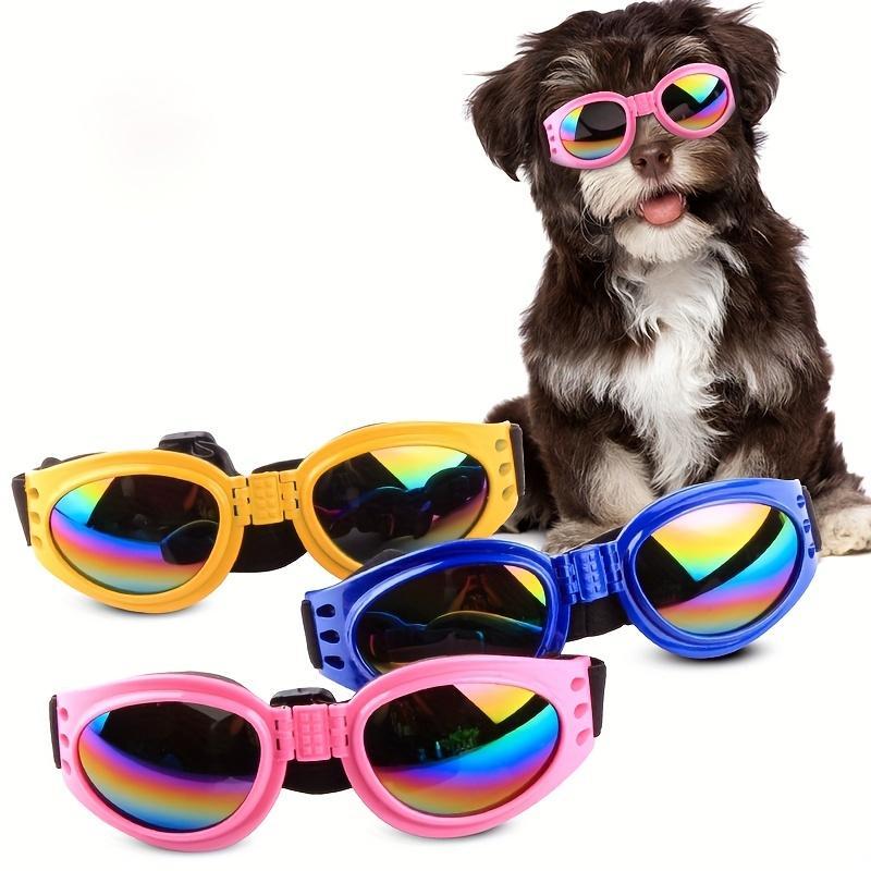 1 Piece, Pet Dog Glasses, Goggles, Dog Sunglasses, Windproof Golden Retriever, Special Sunglasses For Corgi Photo Props