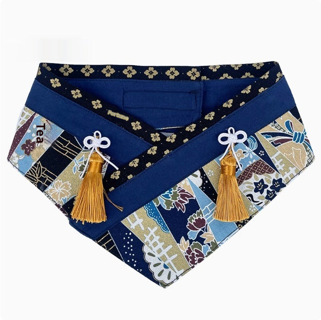 Pet Japanese Style Scarf Scarf Bib Bib