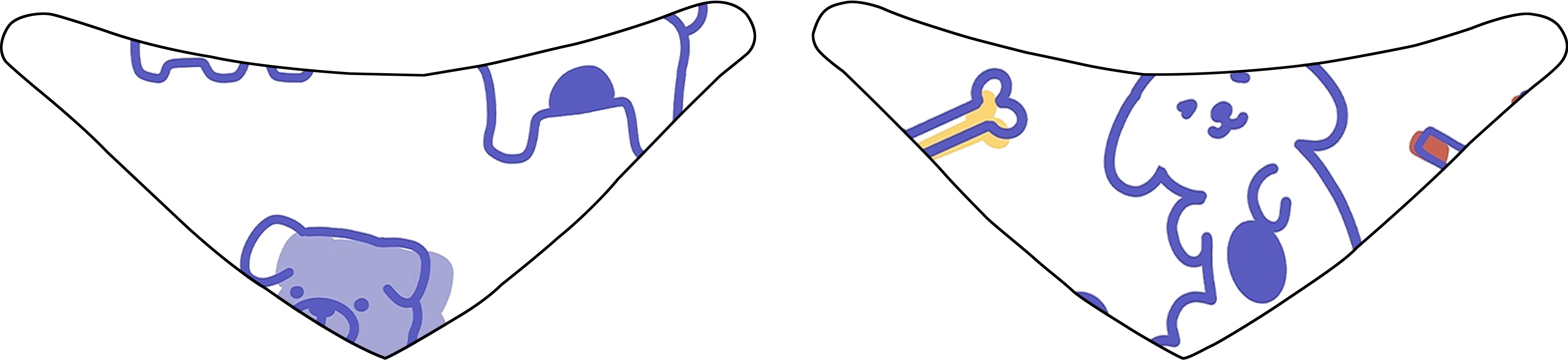 Reversible Pet Bandana