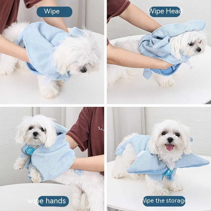 Dog Quick-drying Strong Absorbent Bathrobe Bath Towel
