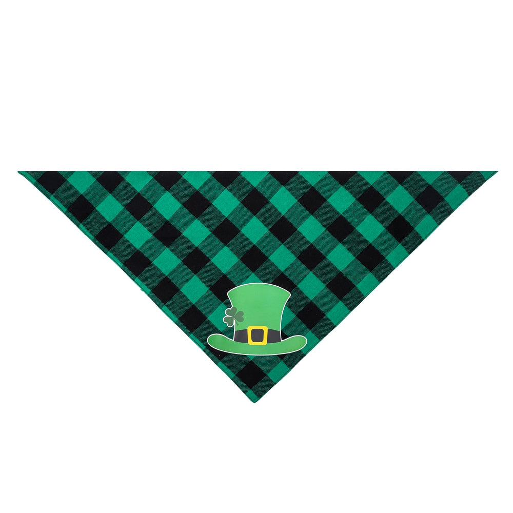 Triangle Scarf Dog Scarf Irish Festival Pet Slobber Towel